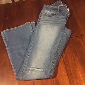 AEO Low Rise Boot Cut Jeans